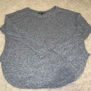 Victoria’s Secret  curved hem long sleeve soft tee